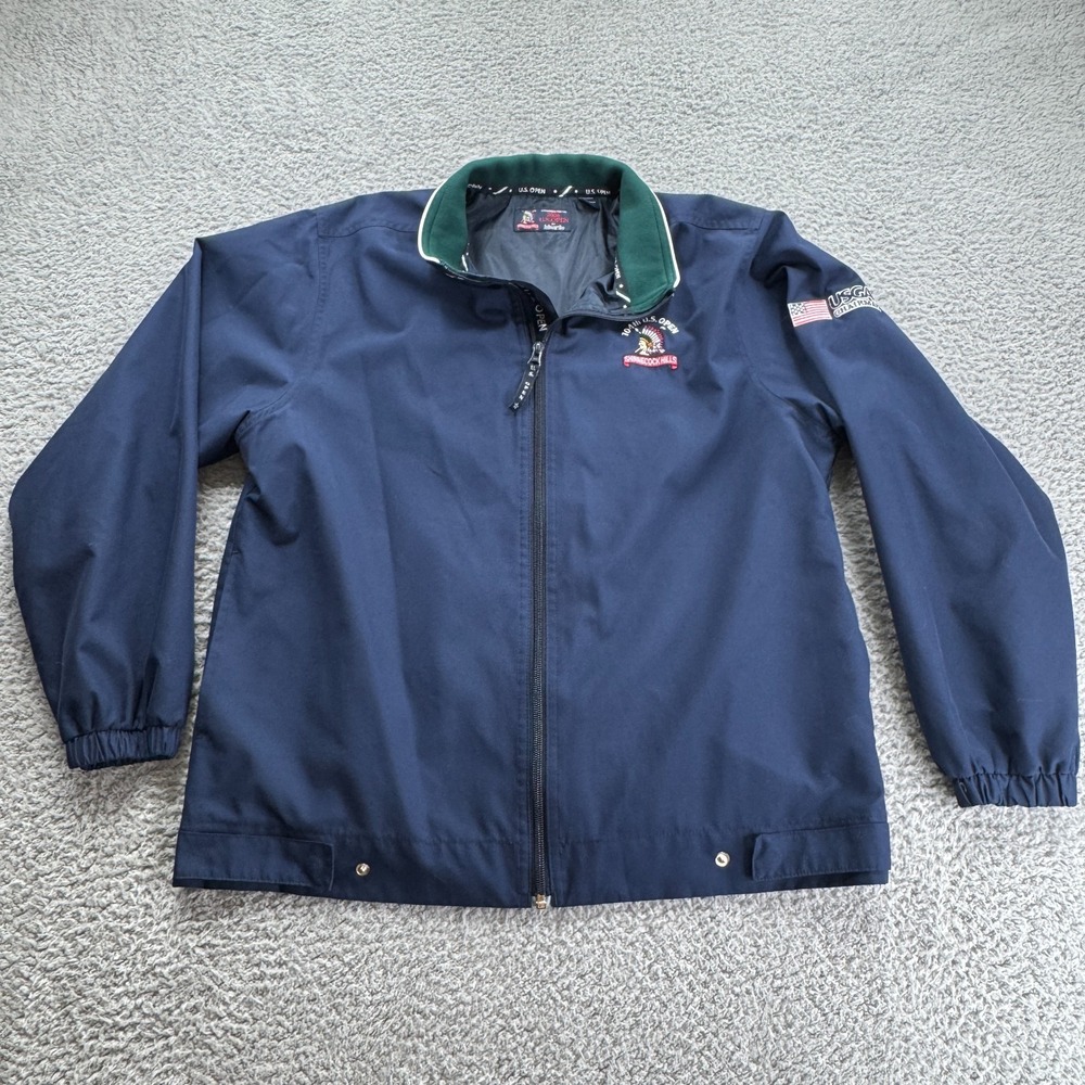 Vintage 2004 Shinnecock Hills 104th US Open Golf Ashworth Jacket Womens M USGA